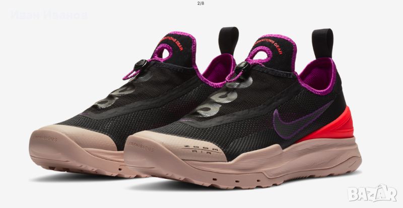 маратонки Nike ACG Zoom Air AO Black номер 39,5-40, снимка 1