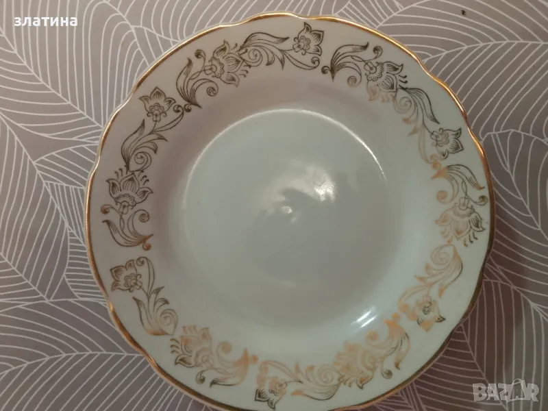 Антикварни чинийки СССР, снимка 1