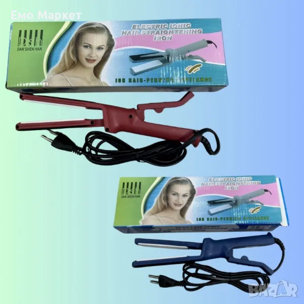 Професионална йонна преса за коса, DAN SHEN HAN, снимка 1