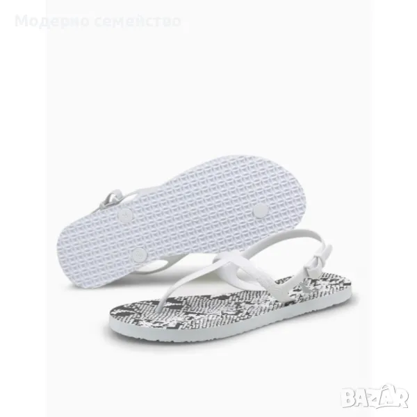 Дамски сандали PUMA Cozy Sandal Untamed Shifting White, снимка 1