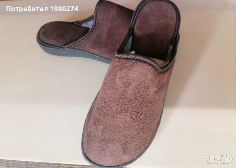 Български мъжки домашни чехли, снимка 1