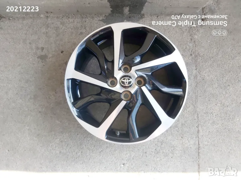 1 брой алуминиева джанта за Тoyota Yaris 16, снимка 1