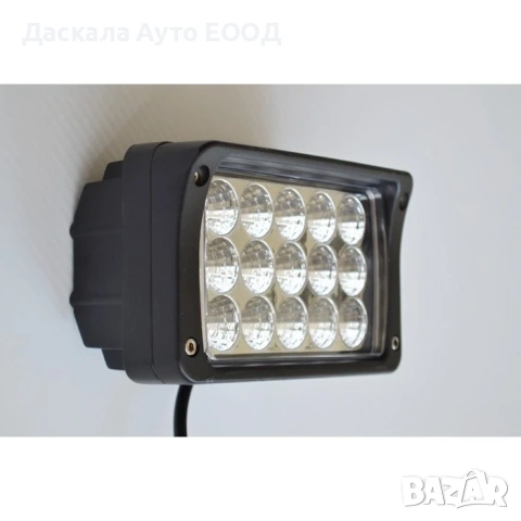 1бр. ЛЕД LED BAR прожектор, работна лампа с 15 диода, 45W , 12-24V, снимка 2 - Аксесоари и консумативи - 53786431