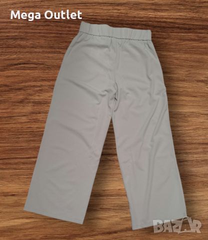 Дамски панталон с широки крачоли, цвят светлозено, бранд JDY, снимка 2 - Панталони - 45995605