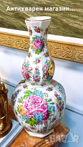 Великолепна ваза  -Boch Freres Keralux, снимка 3 - Вази - 54048773