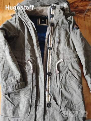 GAASTRA топла военна парка шуба с дебела подплата качулка Хл