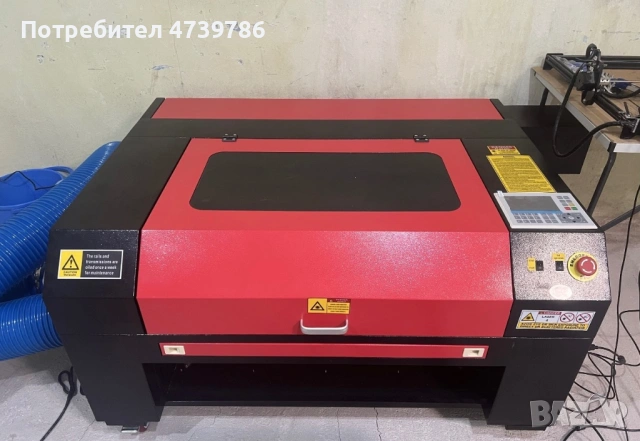 Co2 лазер 80W гравиране/рязане