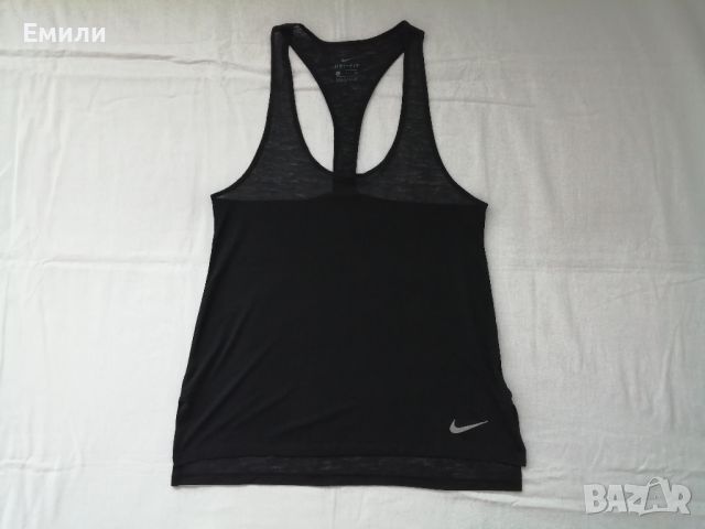 Nike DRI-FIT оригинален дамски спортен потник р-р S, снимка 1 - Потници - 46636259