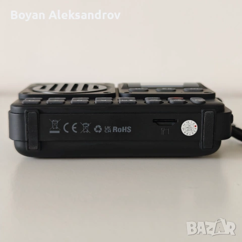 MLOVE BV800 Bluetooth/USB/SD портативен радио приемник , снимка 5 - Радиокасетофони, транзистори - 53413647