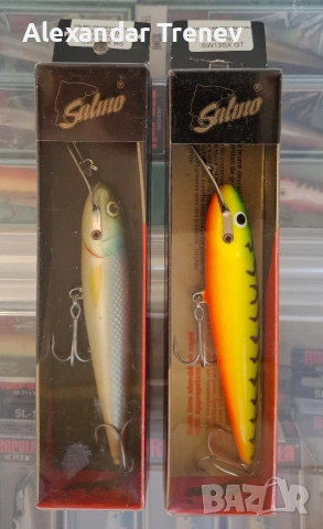 Воблери Salmo Whitefish, снимка 2 - Екипировка - 53697720