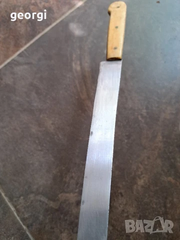 стар нож с чирени от кост, снимка 9 - Ножове - 50862088