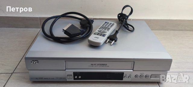 Видео JVC VHS , снимка 2 - Плейъри, домашно кино, прожектори - 54088713