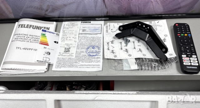 Като нов! Смарт Телевизор TELEFUNKEN 40VPF1000 LED SMART TV, VIDAA, 40.0 ", 100.0 см, снимка 11 - Телевизори - 52535826