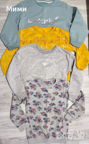 Лот блузи за момиче на 7/8год 