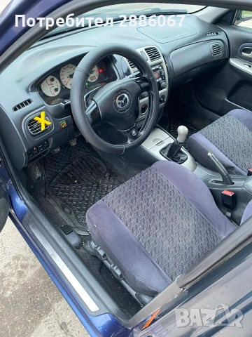 Мазда 323f 1.6 газ инж , снимка 7 - Автомобили и джипове - 53295952