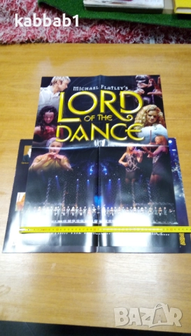 Lord of the Dance - Рекламно Списание с плакат на групата 60/40см, снимка 3 - Списания и комикси - 52975857