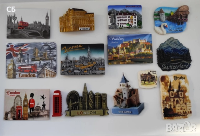 Магнити за хладилник от Европа, Азия, Африка и Южна Америка, снимка 2 - Колекции - 52236849