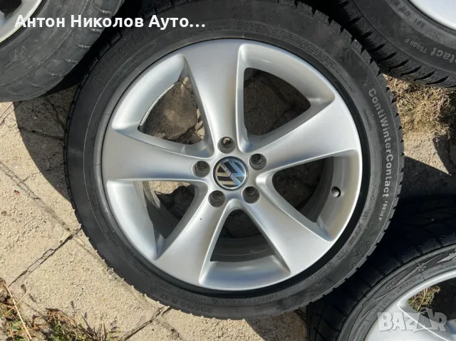 5х112 Джанти Лети 17 цола Audi Seat Skoda VW 5x112 Оригинални на Фолксваген ET 39 J 6.5 , снимка 2 - Гуми и джанти - 48040132