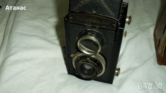 Стар фотоапарат- Voigtiander Brillant, снимка 2 - Фотоапарати - 51829417