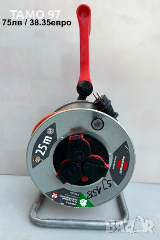 Качествени немски електрически удължители на макара по 25метра , снимка 5 - Други инструменти - 52682258