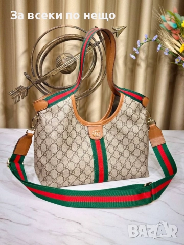 Gucci Дамска Чанта Гучи - Налични Различни Цветове Код E918, снимка 3 - Чанти - 51939859