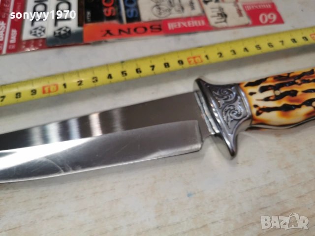 НОЖ С КРАСИВА ДРЪЖКА 1103260738, снимка 14 - Ножове - 53791115