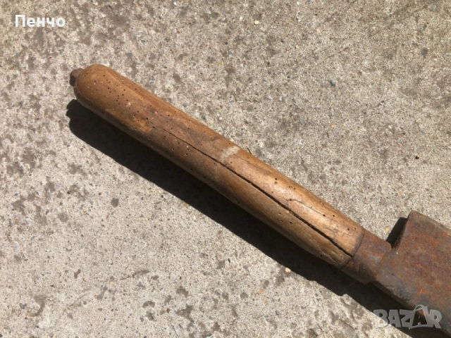 стар голям сатър, снимка 6 - Ножове - 51602818