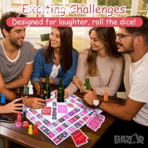 Нова Парти настолна игра за възрастни Drinking Game 2-8 играчи забавление студенти купон, снимка 4 - Настолни игри - 53732969