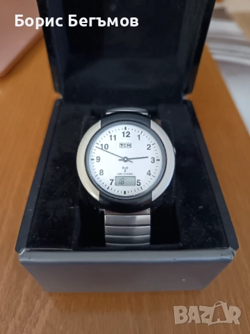 Електронен радио сверяем часовник TCM, снимка 2 - Мъжки - 53900885