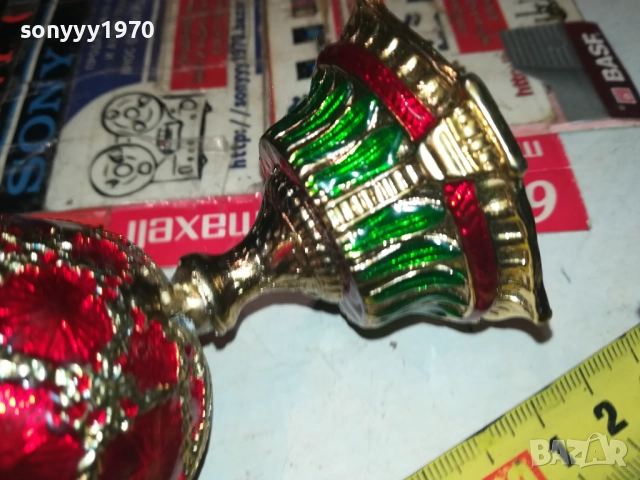 ФАБЕРЖЕ-ЯЙЦЕ МЕД/МЕСИНГ 3108251912, снимка 8 - Антикварни и старинни предмети - 51554498