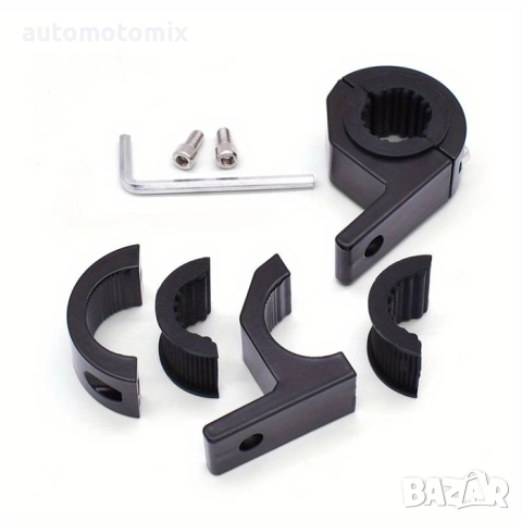 Стойка за халоген,Стойки за захващане на халогени към ролбари,други метални греди,тръби,1бр - 63543, снимка 6 - Аксесоари и консумативи - 51442803