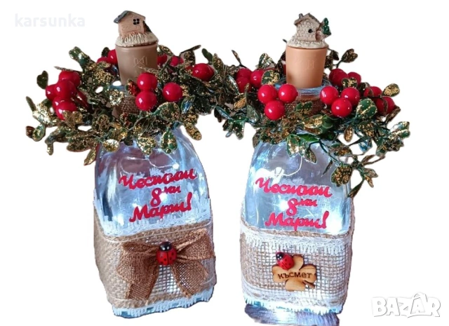 Декоративни лампи 8 март