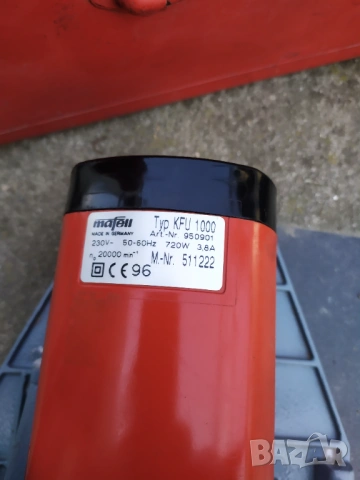 Mafell KFU 1000 - машина , фреза за фуги на подови настилки, снимка 5 - Циркуляри - 53877432