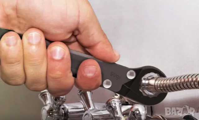 KWIK-TITE® К-т и КЛЮЧОВЕ с Тресчотка Отваряща Звезда за Холендри Гайки на Тръби Маркучи и др. БАРТЕР, снимка 13 - Ключове - 50398417