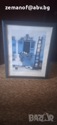 Литография Rosina Wachtmester сребьрно фолио