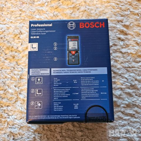 Bosch GLM 40, снимка 2 - Други инструменти - 46448721