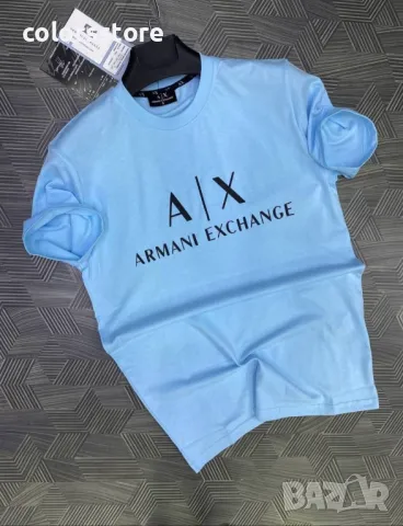 Мъжка тениска Armani Exchange-VL71b, снимка 4 - Тениски - 48869726