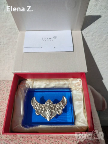 Красиво украшение за бюро от кристално стъкло Tittot, снимка 3 - Декорация за дома - 53679788