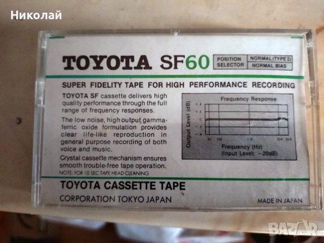 Toyota SF60 Cassette, снимка 3 - Аудиосистеми - 48732828