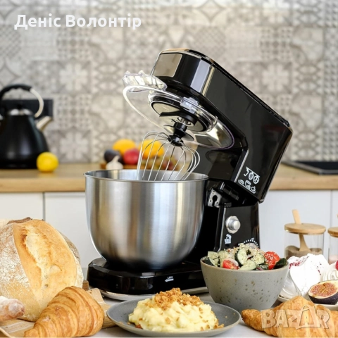 Планетарен кухненски миксер Royalty Line RL-PKM-700.472.2S, снимка 4 - Миксери - 52436158