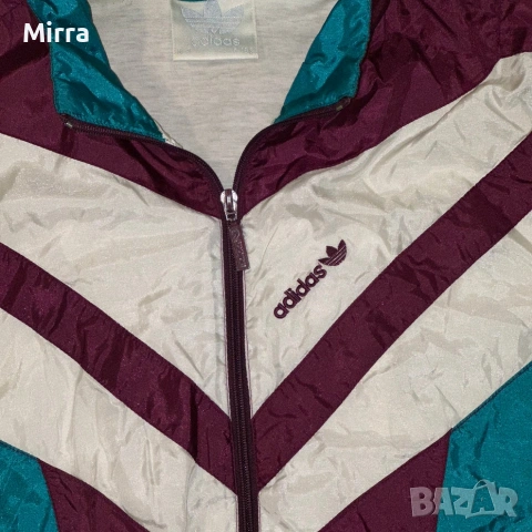 Vintage Adidas Track Jacket Ветровка , снимка 2 - Спортни дрехи, екипи - 52139556