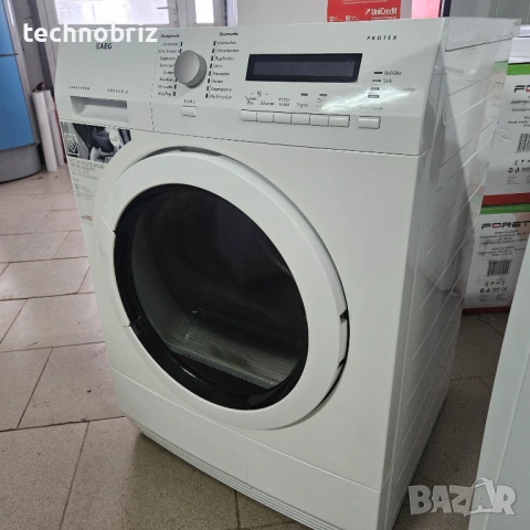 Немски кондензационна сушилня AEG Protex Exclusiv 8кг - ГАРАНЦИЯ, снимка 3 - Сушилни - 53326650
