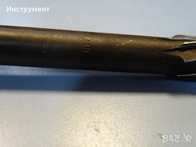 Райбер машинен с конусна опашка ф19 HSS 7H MK2 B DIN 208HSS, снимка 3 - Други инструменти - 50808831