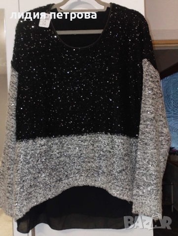 ЗИМНИ НОВИ пухкави дамски пуловери., снимка 3 - Блузи с дълъг ръкав и пуловери - 52563875