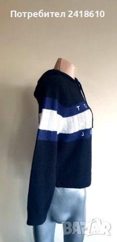 Tommy Hilfiger Knit Hoodie Womens  Size M ОРИГИНАЛ! Дамски Пуловер!, снимка 10 - Блузи с дълъг ръкав и пуловери - 52860519