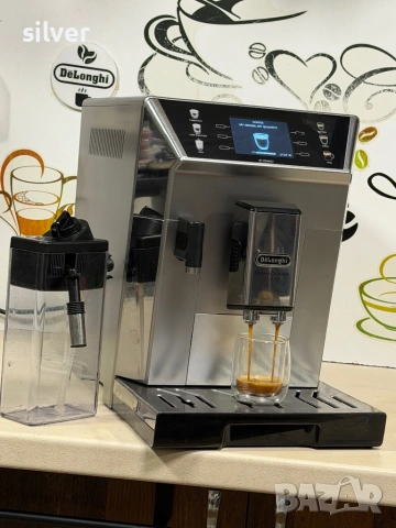 Кафемашина кафе автомат delonghi Primadonna CLASS с гаранция, снимка 3 - Кафемашини - 53627702