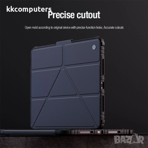 NILLKIN Bumper Leather Case Pro калъф за iPad Air 13 (2025) / (2024) / Pro 12.9 (2020) (2021) (2022), снимка 6 - Калъфи, кейсове - 53190336