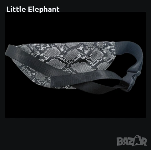 ​✨ Стилна чанта за кръст (Fanny Pack) с актуална змийска шарка ✨/нова, снимка 2 - Чанти - 54277254
