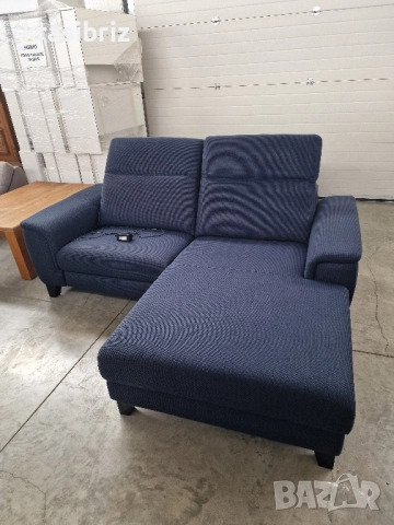 Ъглов Диван с Електрически Релакс Механизъм-внос от Германия!, снимка 2 - Дивани и мека мебел - 51996359