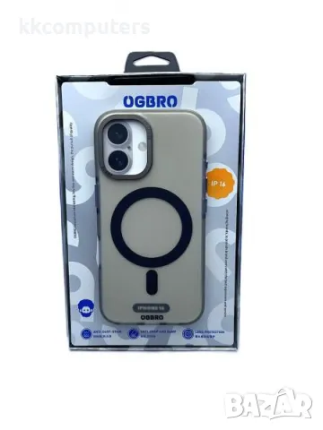 Калъф силикон OGBRO Simplicity MagSafe / Черен / за iPhone 16 6.1 Баркод : 3131595, снимка 2 - Калъфи, кейсове - 49234342